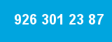 926 301 23 87